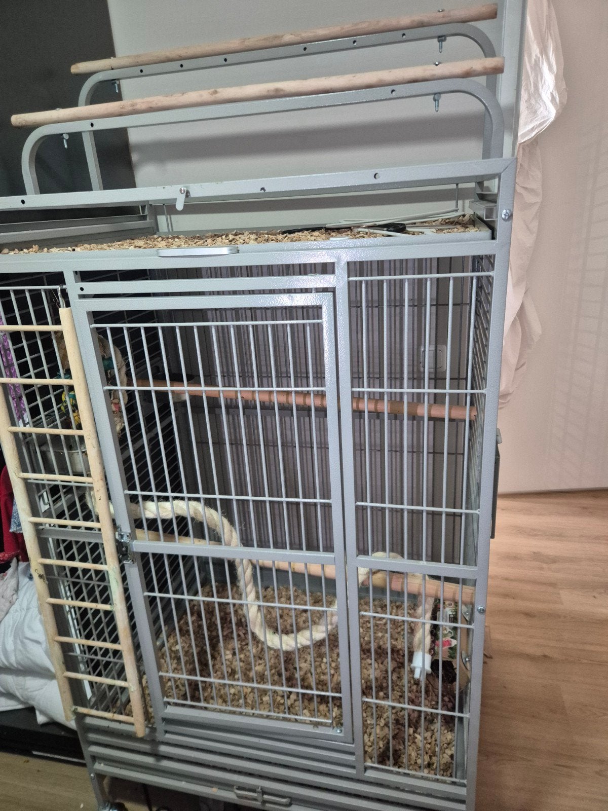 Nette montana kooi te koop, Dieren en Toebehoren, Ophalen, Zo goed als nieuw, Metaal, Vogelkooi