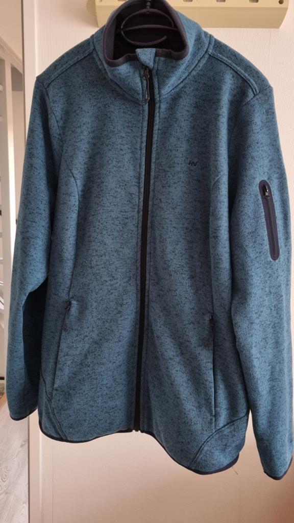 Fleecevest dames, Ophalen, Zo goed als nieuw, Maat 42/44 (L), Blauw