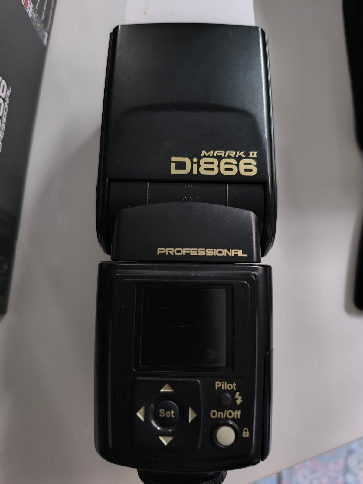 Nissin MarkII Di 866 professionele flitser voor Canon, Canon, Externe flitser, Nissin, Ophalen of Verzenden