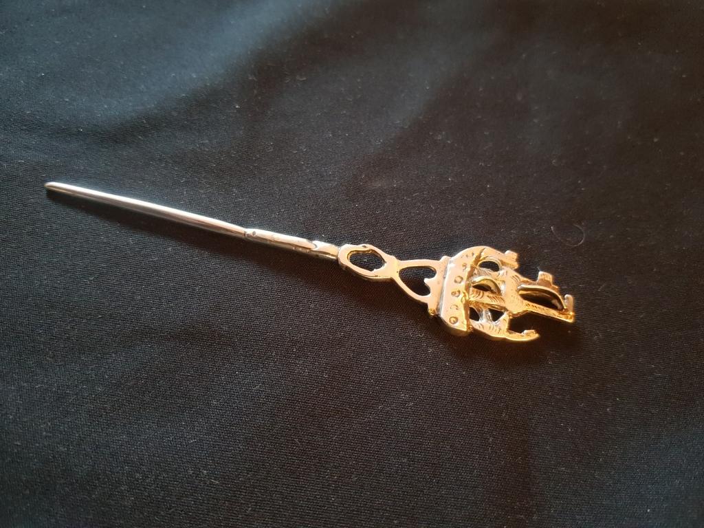Antieke zilveren pijpenwroeter., Antiek en Kunst, Antiek | Goud en Zilver, Goud, Zilver, Ophalen of Verzenden