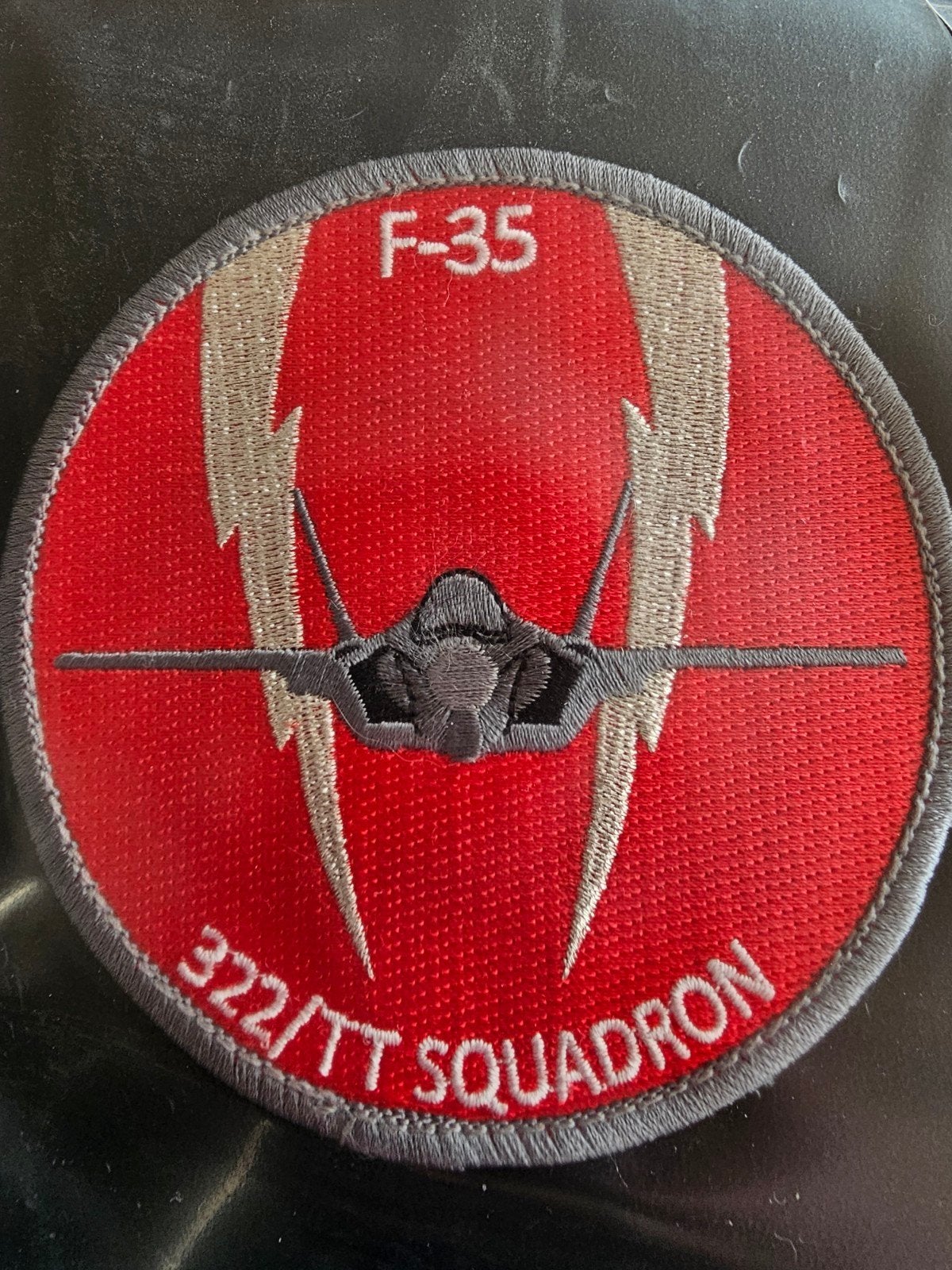 322 squadron, Ophalen of Verzenden, Zo goed als nieuw, Patch, Badge of Embleem