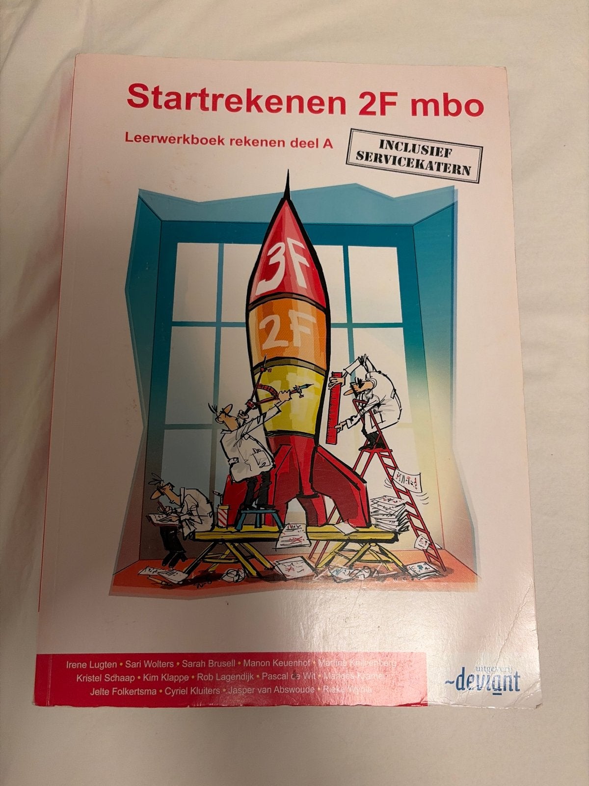 Startrekenen 2F mbo Leerwerkboek rekenen deel A, Ophalen of Verzenden, Beta, Gelezen, MBO