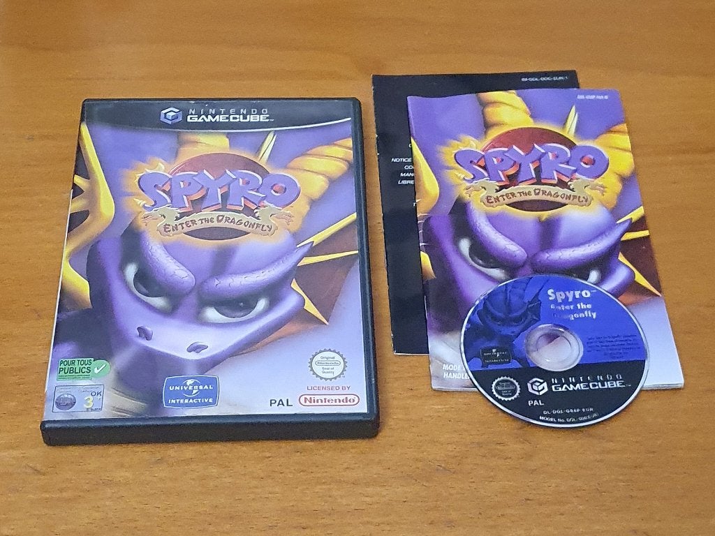 GameCube | SPYRO Enter The Dragonfly, Spelcomputers en Games, Games | Nintendo GameCube, Avontuur en Actie, Gebruikt, 1 speler