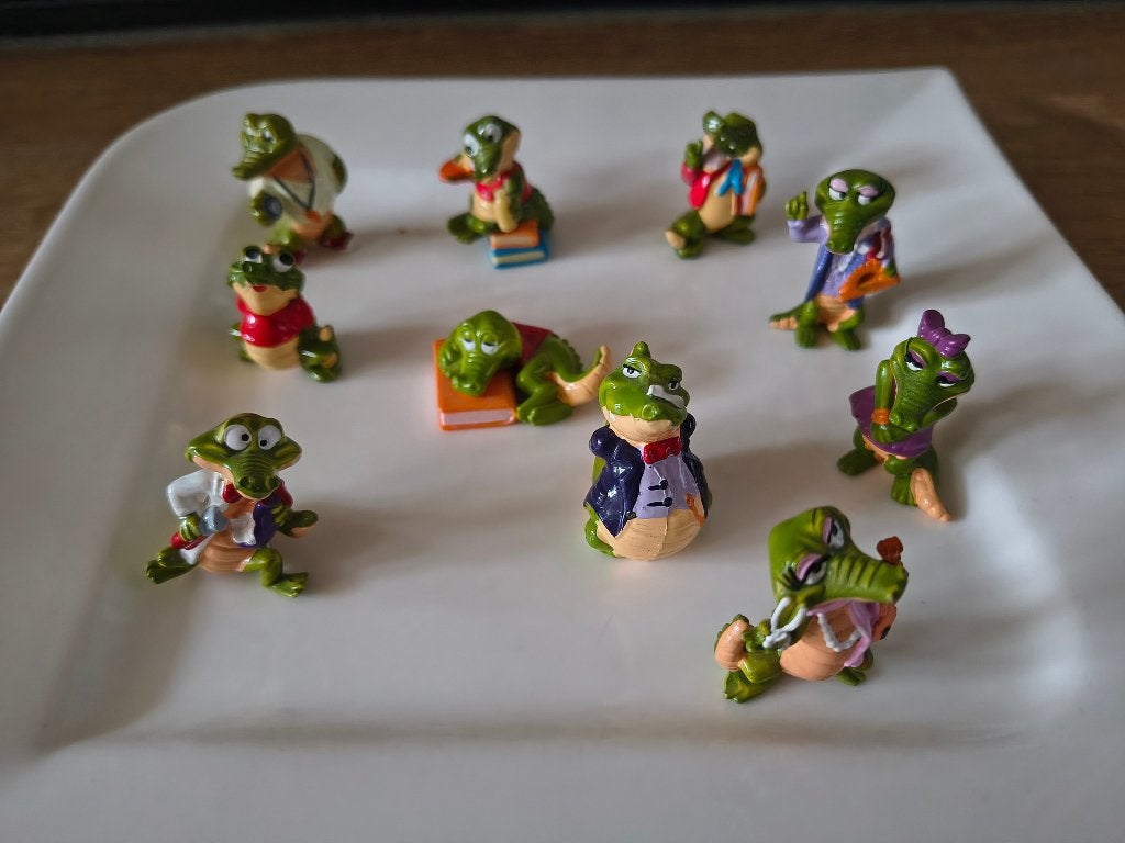 10 Crazy Croco's uit Kindersurprise eieren, Ophalen of Verzenden, Zo goed als nieuw