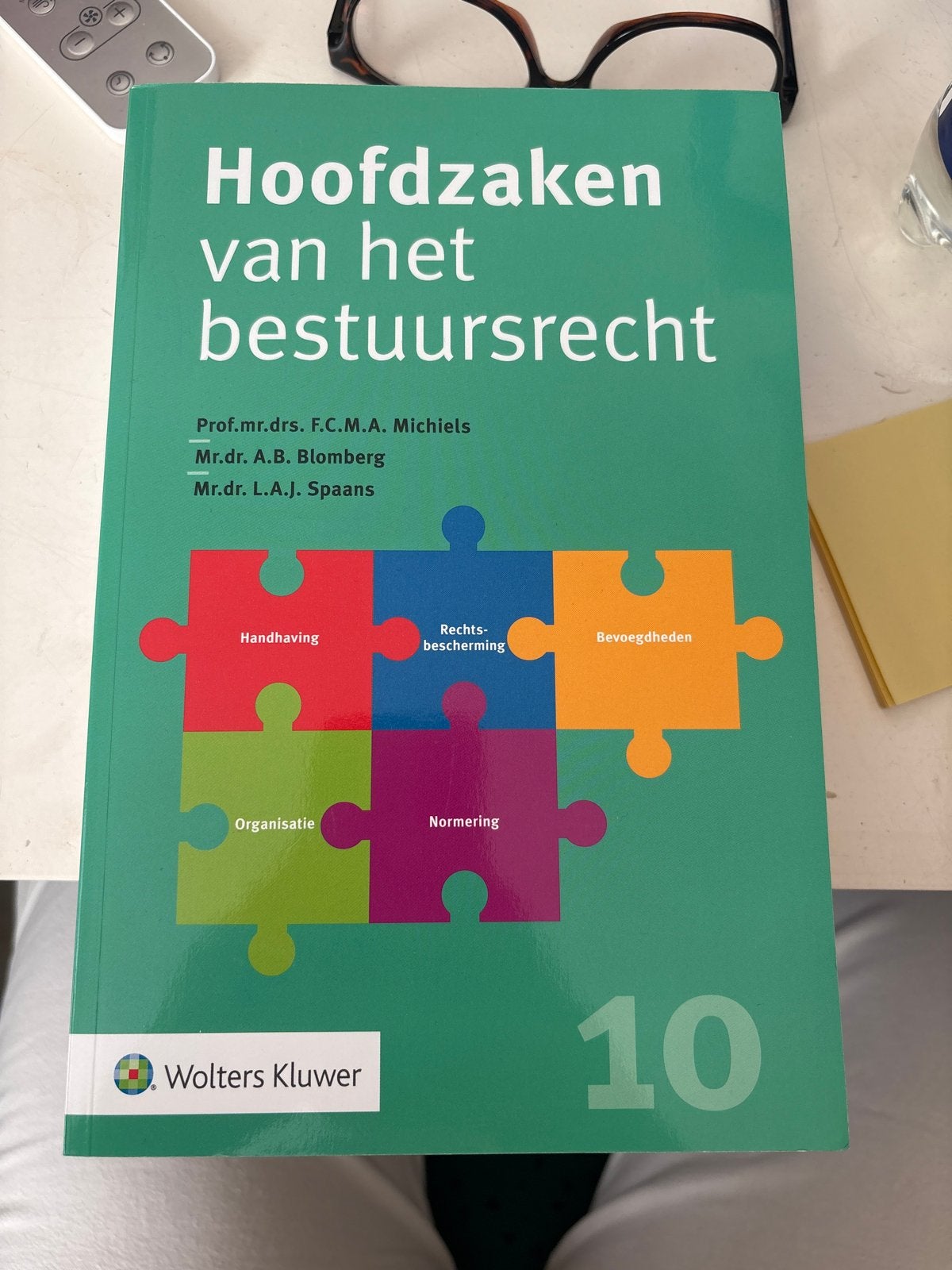 Hoofdzaken van het bestuursrecht - 10e editie, Ophalen of Verzenden, Gamma, Gelezen, HBO
