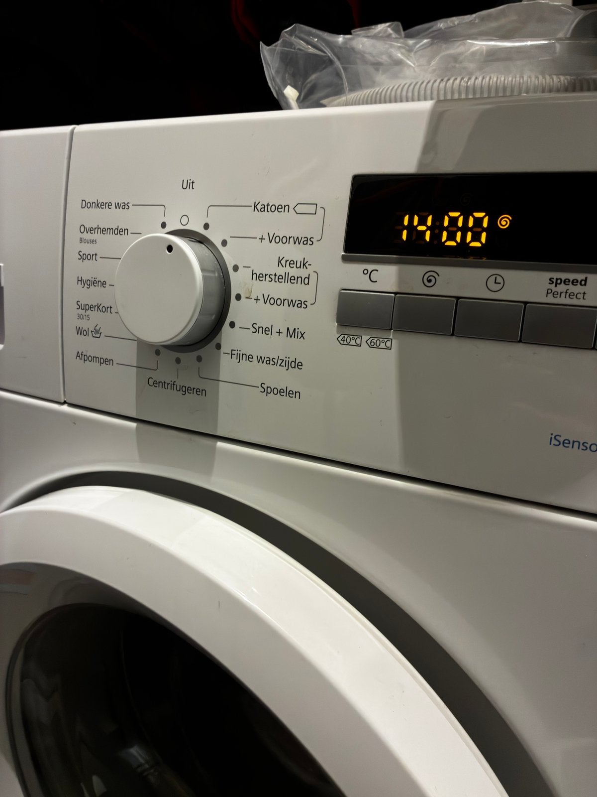 Siemens iQ100 Wasmachine (WM14B262NL)  A+++, Ophalen, 1200 tot 1600 toeren, 8 tot 10 kg, Zo goed als nieuw