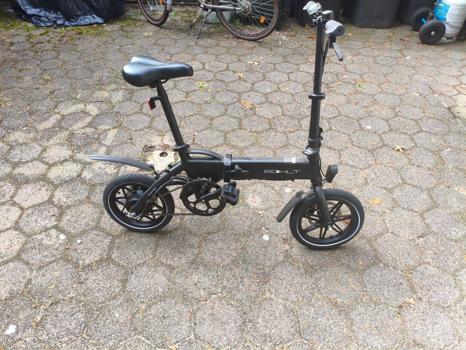 Boht Elektrische Vouwfiets - ZGAN - 25km/u - 36V, Fietsen en Brommers, Minder dan 14 inch, Zo goed als nieuw, Totaal opvouwbaar