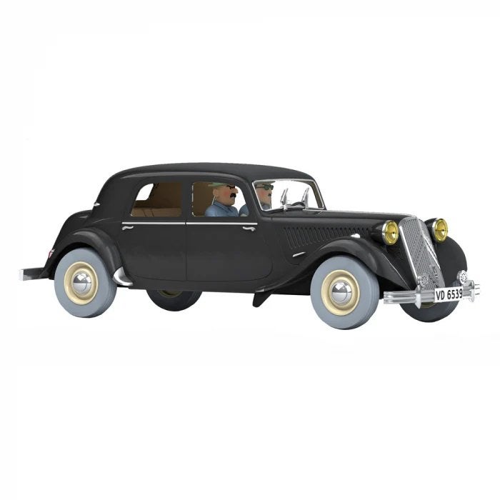 Kuifje Auto 1:24 De Citroen 15 CV van de Bordurische agenten