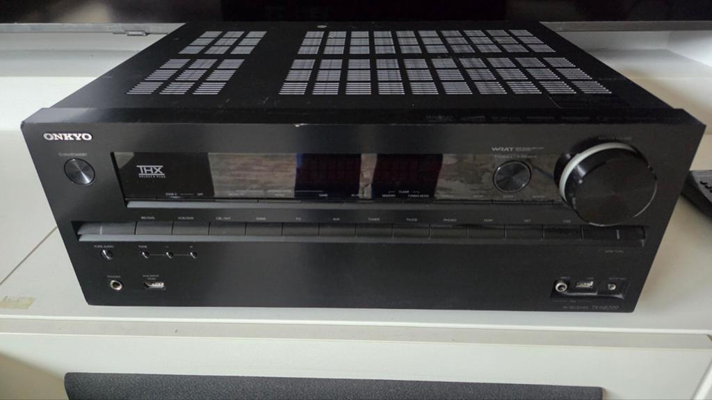 Onkyo TX-NR709 AV Receiver - Krachtige 7.2-kanaals THX, Ophalen, Gebruikt, 120 watt of meer, Onkyo