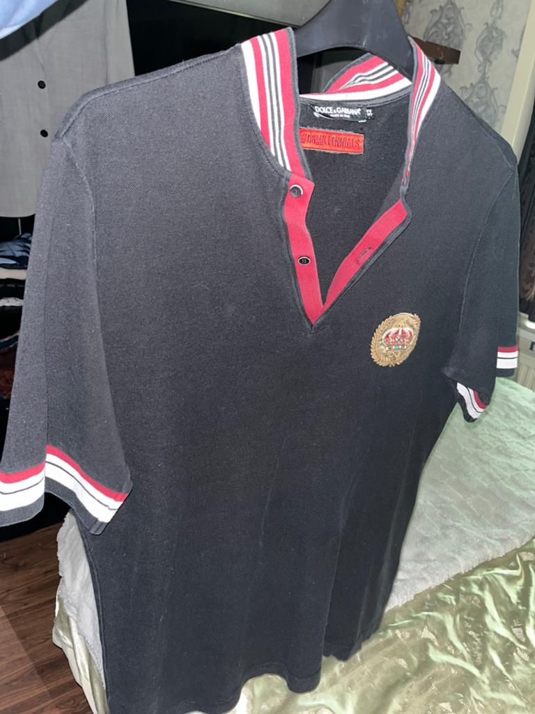 Originele Dolce & Gabbana polo uit de Millennials lijn L, Kleding | Heren, Ophalen of Verzenden, Zo goed als nieuw, Maat 52/54 (L)
