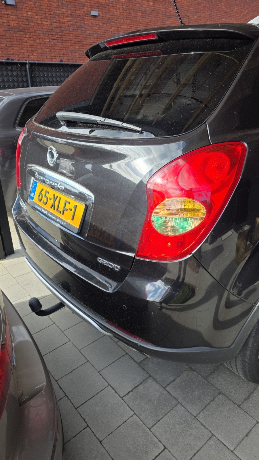 SsangYong Korando 2.0 E-xgi200 149pk 2WD 2012 Zwart, Auto's, 1998 cc, 1512 kg, Korando, 4 cilinders