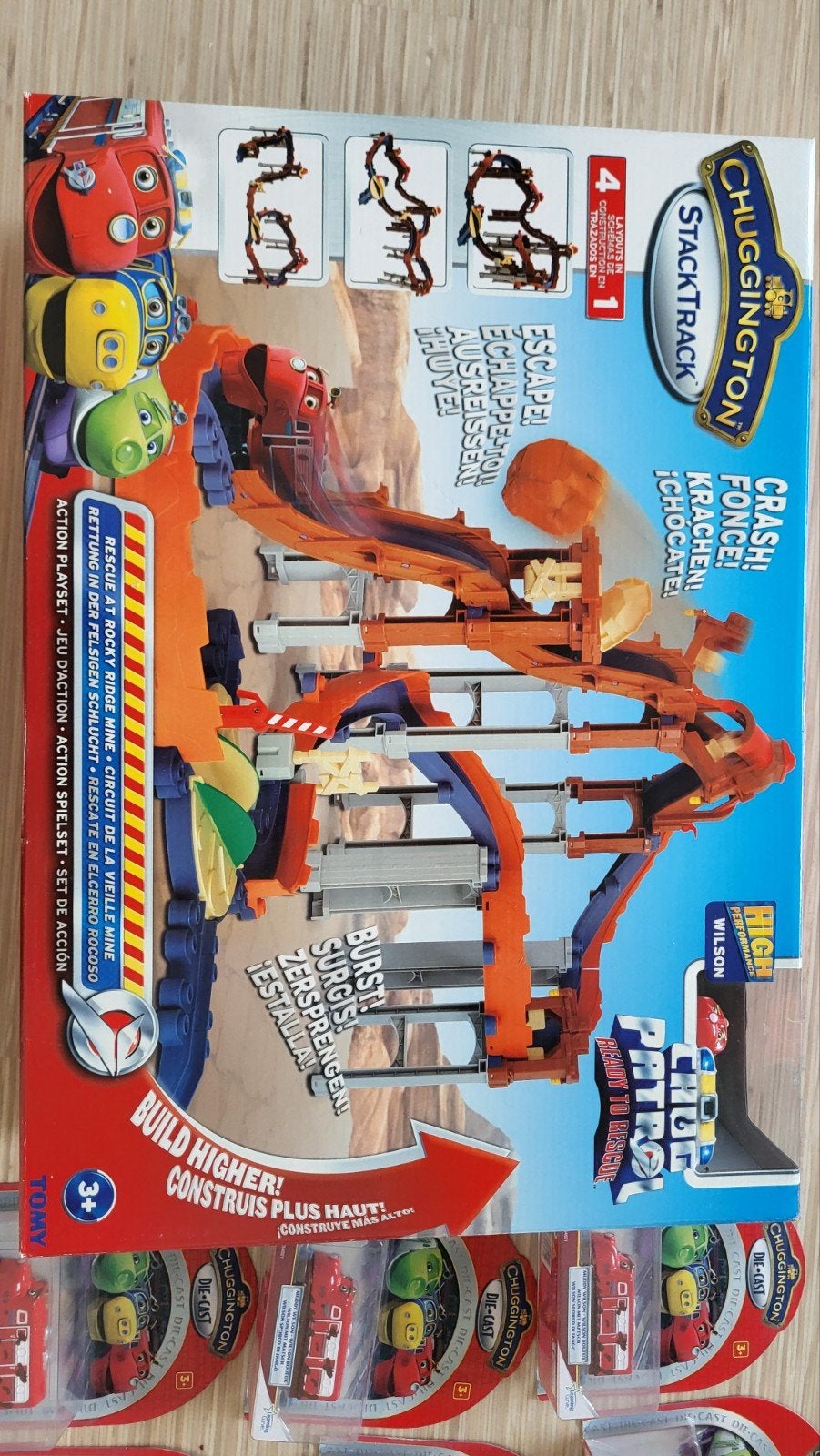 chuggington treinbaan, treinen, extra rails NIEUW, Ophalen, Nieuw