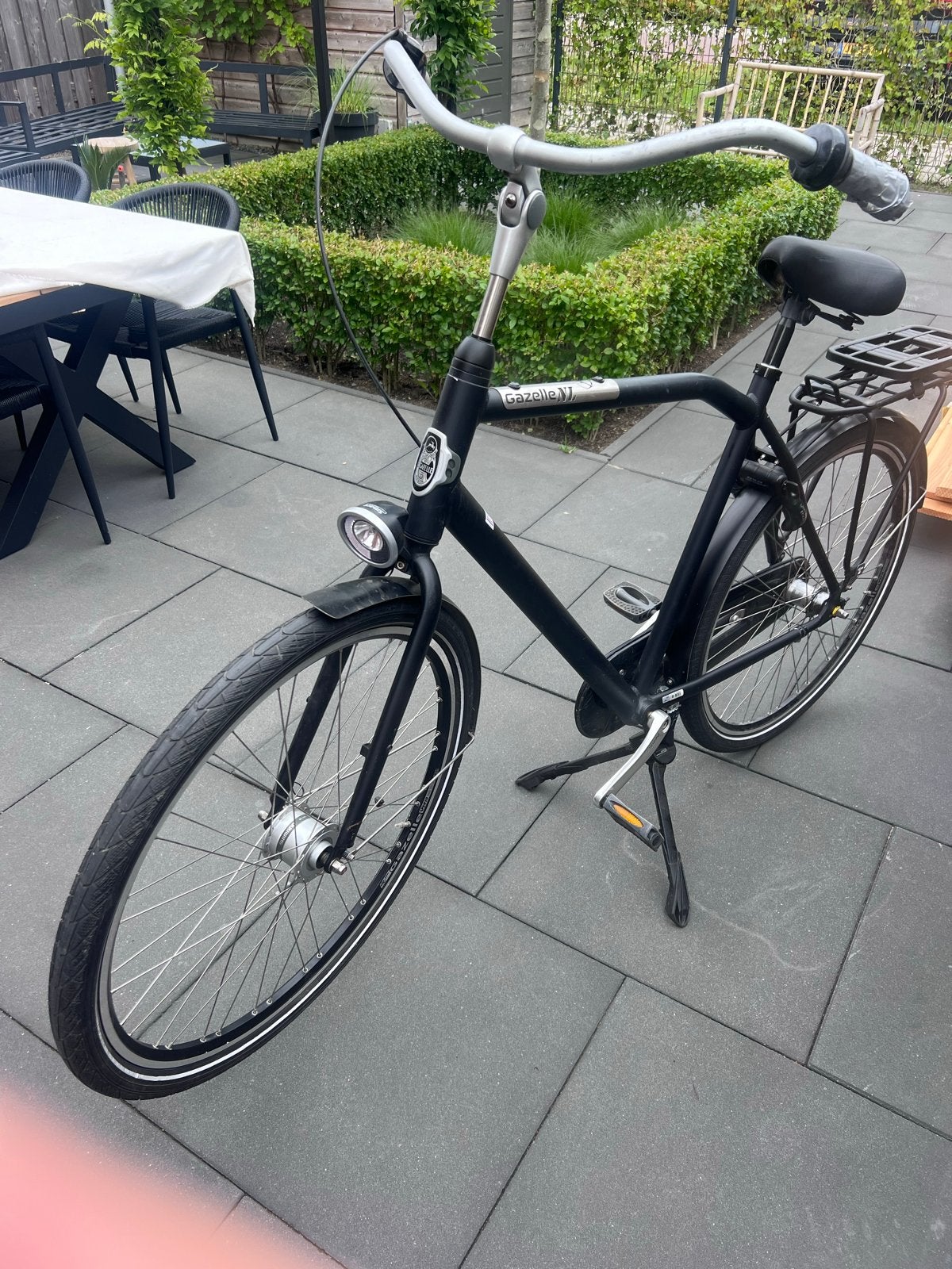 Gazelle NL fiets, Maat L, versnellingskabel wordt gemaakt, Gebruikt, Versnellingen, Gazelle, Trommelrem