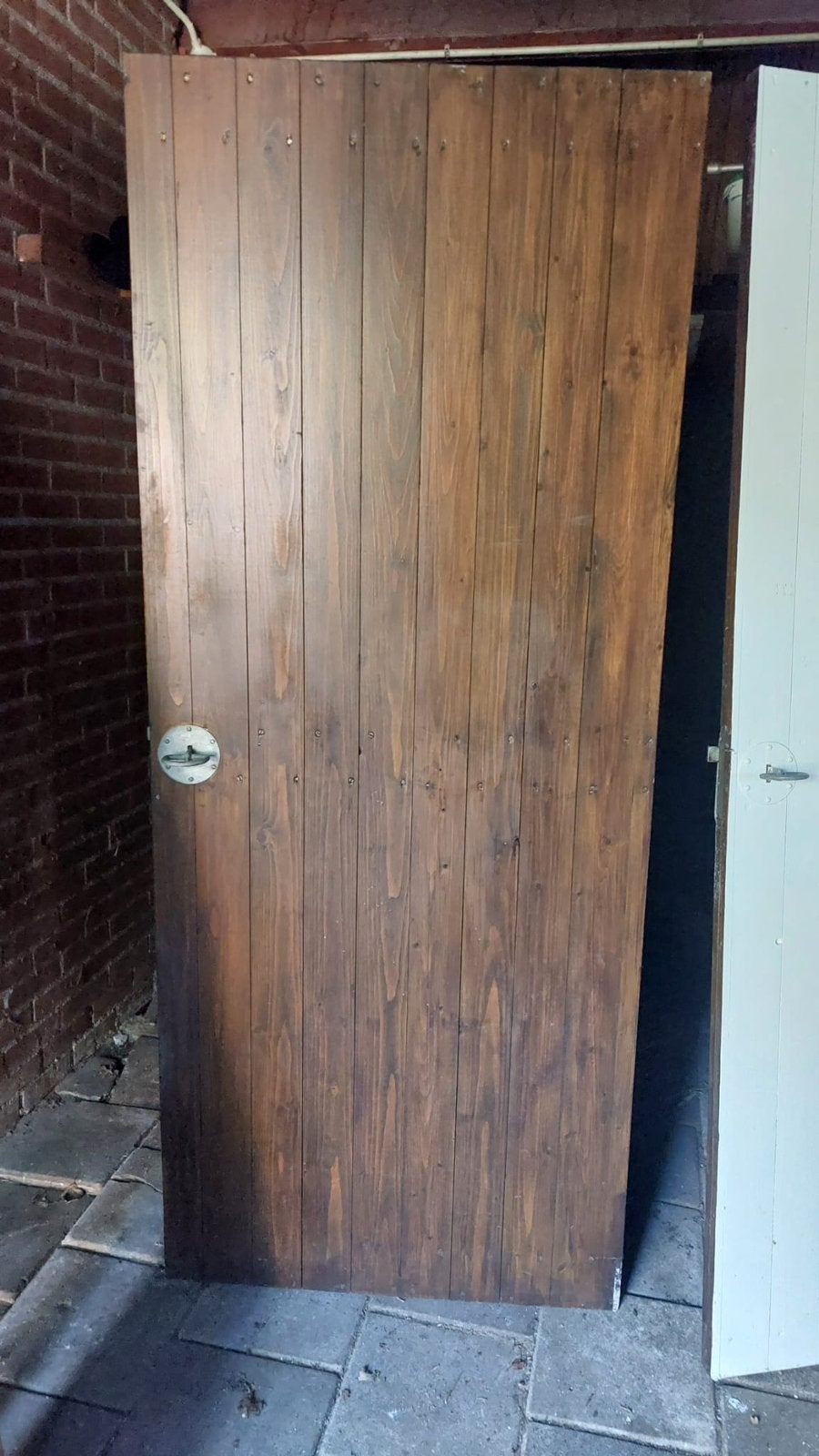 Hard houten deuren, Ophalen, Binnendeur, Zo goed als nieuw, 200 tot 215 cm