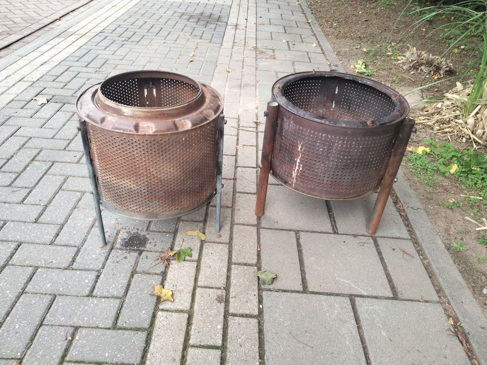 Unieke vuurkorven van wasmachinetrommels, Tuin en Terras, Ophalen, Gebruikt, Vuurkorf