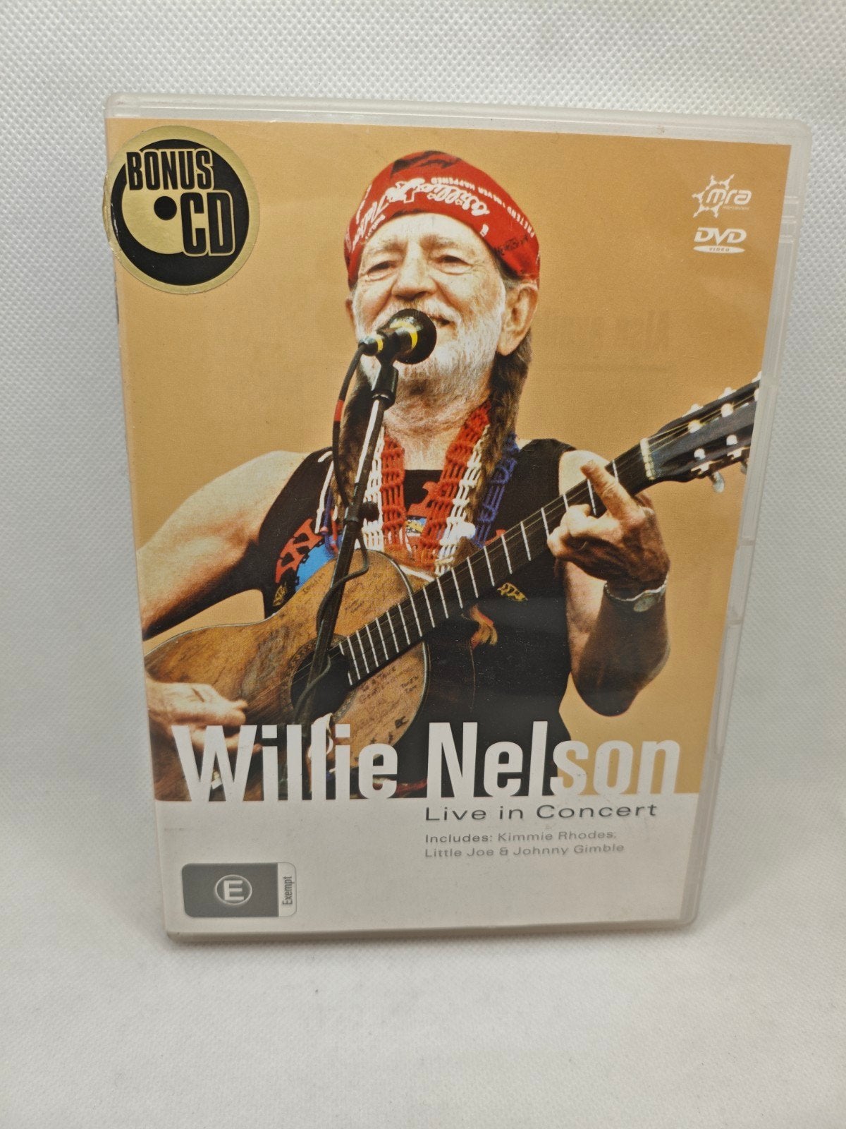 Willie Nelson in concert dvd, Alle leeftijden, Ophalen of Verzenden, Zo goed als nieuw