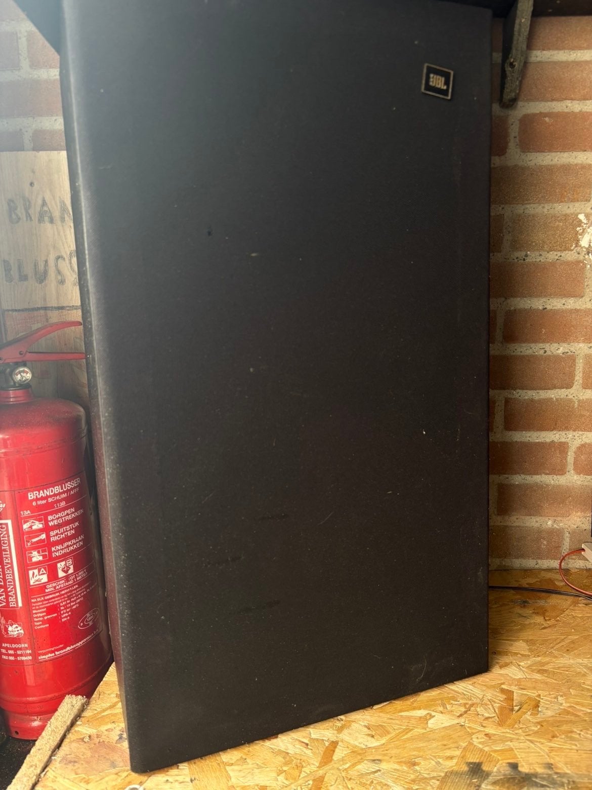 JBL Speakerset TLX8 met Technics Versterker (400W), Gebruikt, JBL, Ophalen, 150 watt of meer