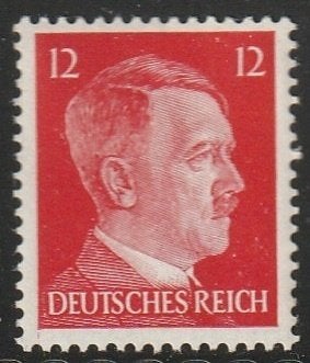 Rijk 1942 827 Hitler 12p, Postfris, Ophalen of Verzenden, Overige periodes, Postfris