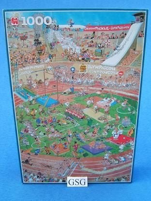 Olympische Spelen 1000 st nr. 1666-01, Ophalen, 500 t/m 1500 stukjes, Nieuw