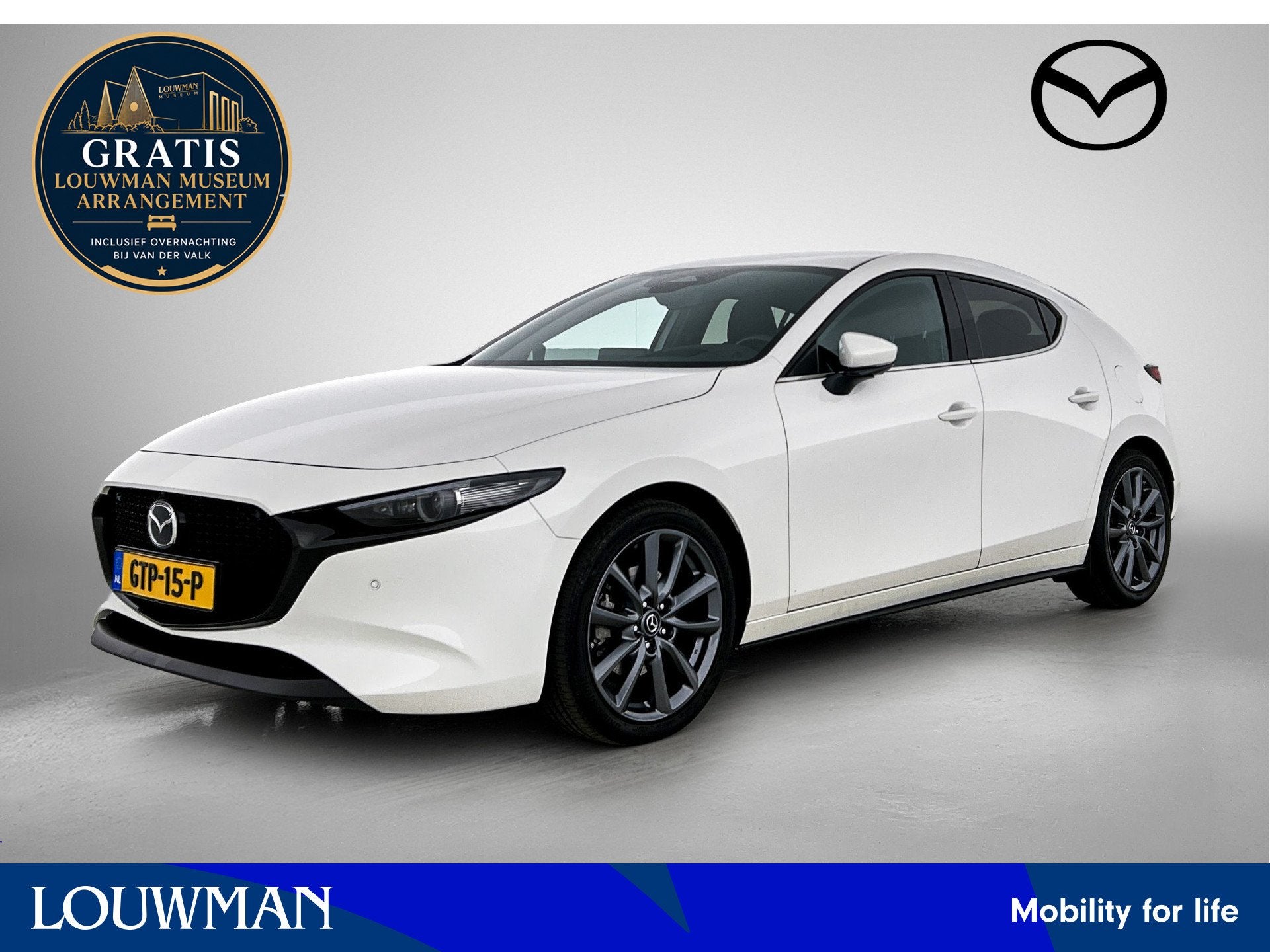 Mazda 3 2.0 e-SkyActiv-G M Hybrid 122 Exclusive-line | Stuur