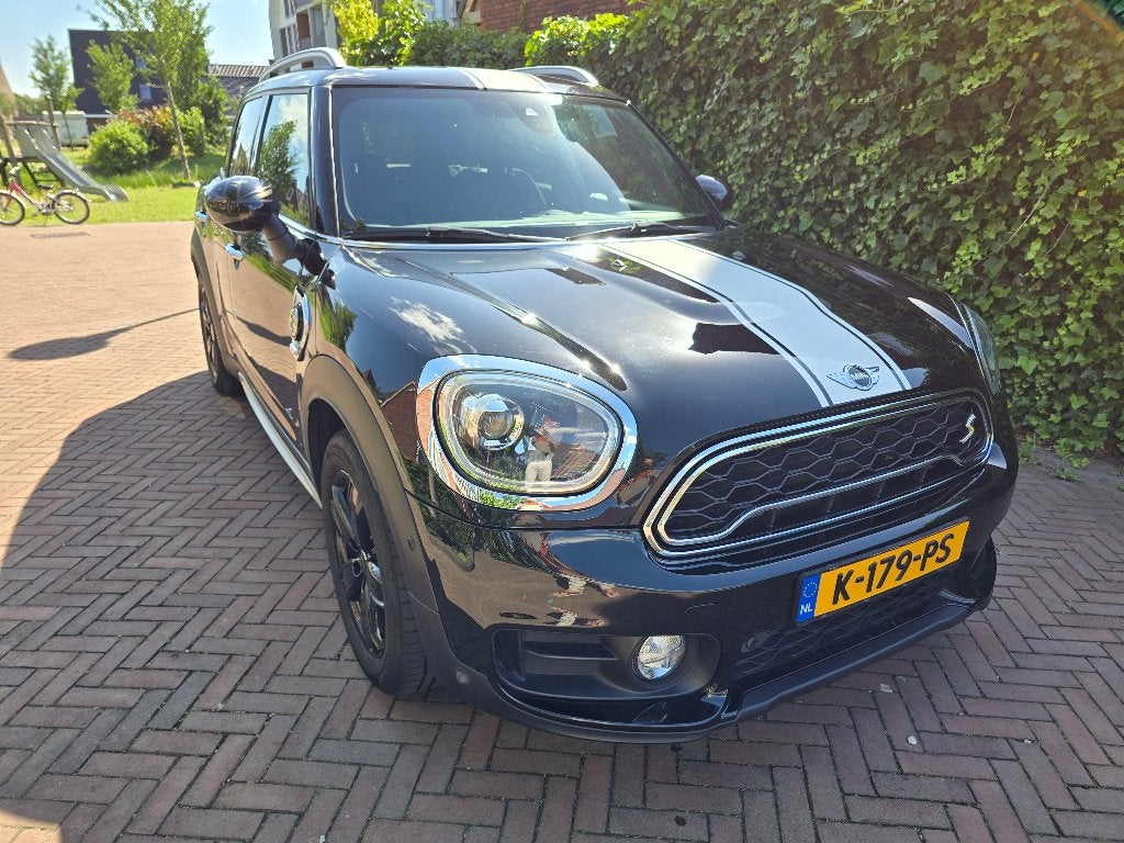 Mini Countryman 1.5 E 224pk All4 Aut. 2017 Zwart, Auto's, Automaat, 136 pk, Countryman, Leder en Stof