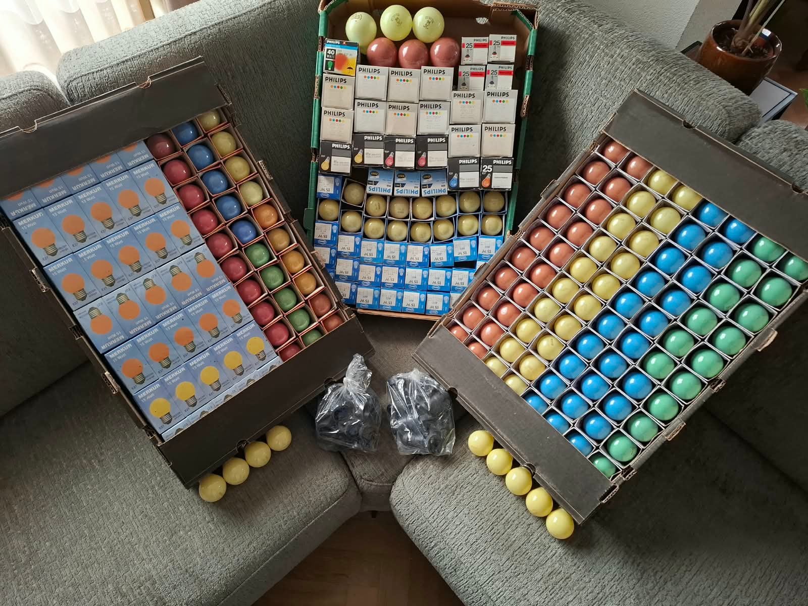 Gebruikte en nieuwe Gloeilampen., Ophalen of Verzenden, Zo goed als nieuw, Overige