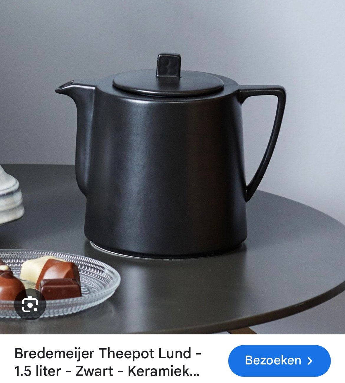 Gezocht! Bredemeier Lund Silhouet theepot., Ophalen of Verzenden, Overige stijlen, Overige typen
