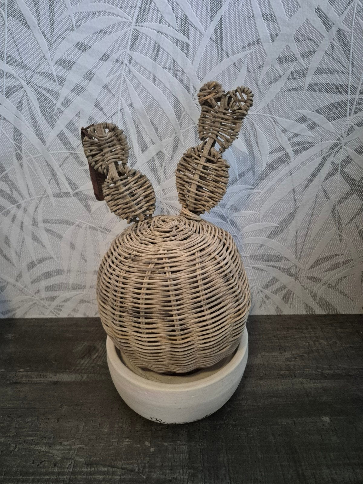 Riviera Maison cactus rattan, Ophalen, Zo goed als nieuw