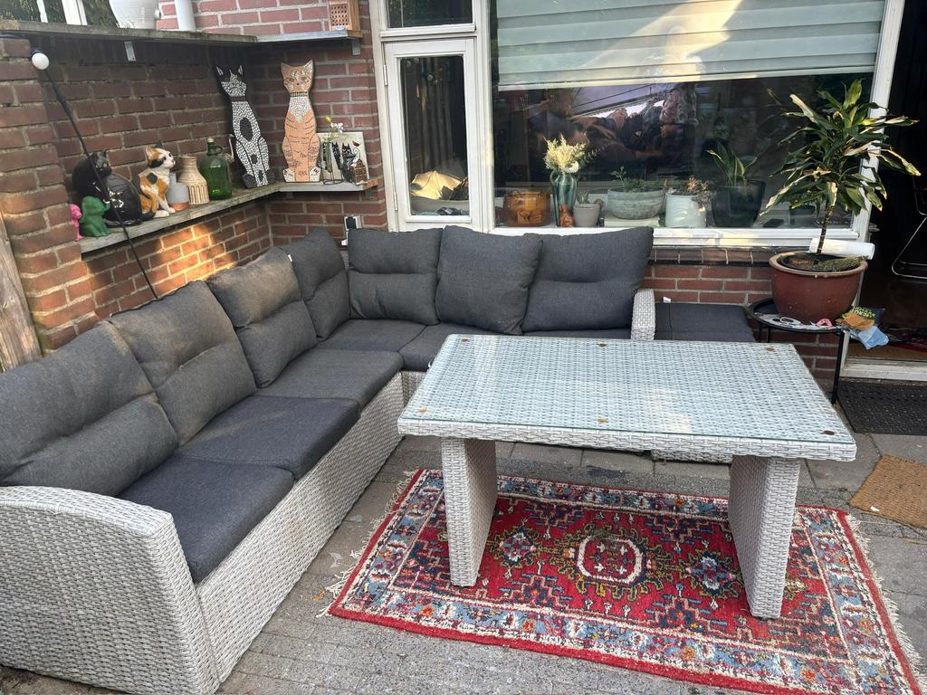 Hartman tuinset loungeset, Ophalen, Zo goed als nieuw, Eettafel, Loungeset