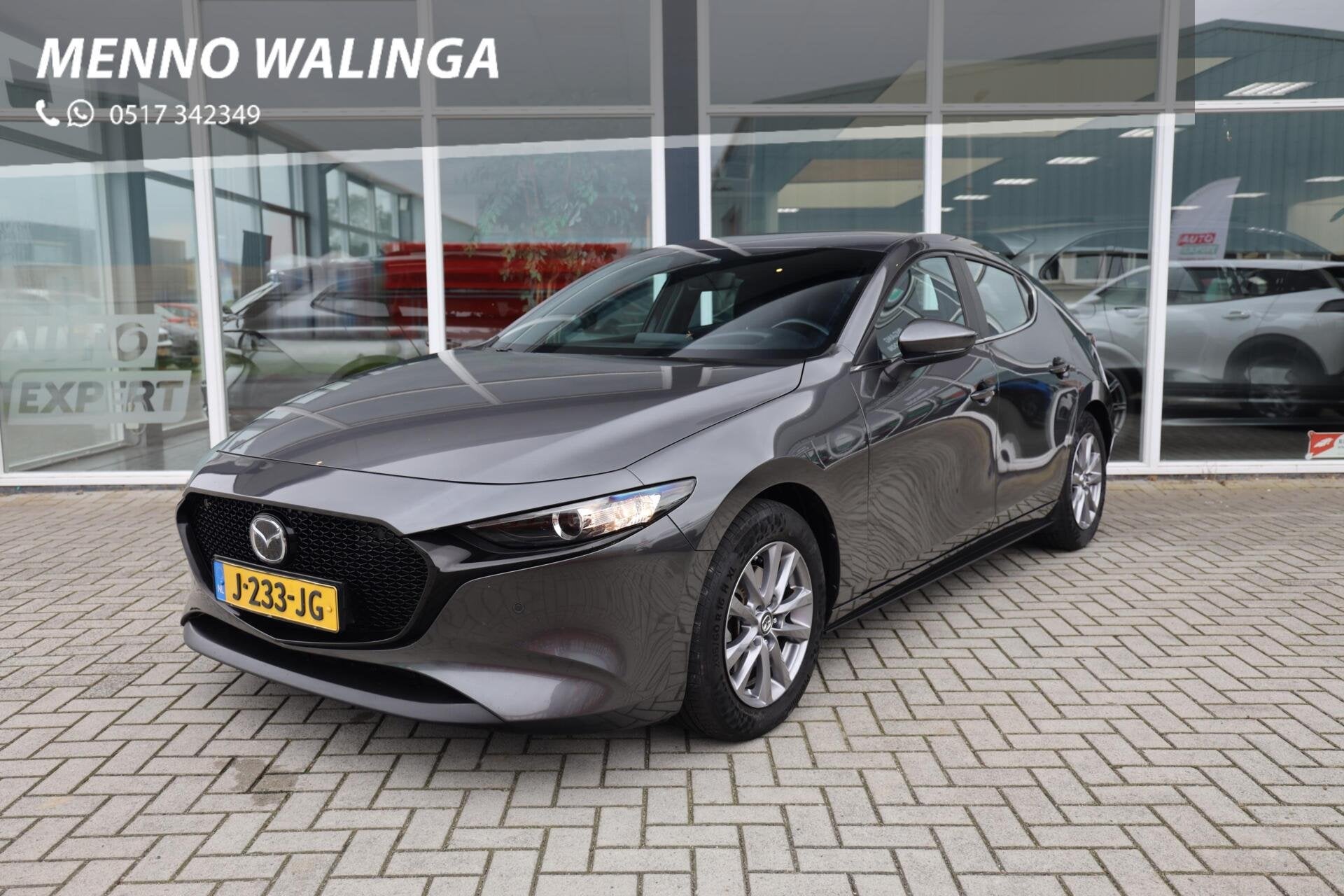 Mazda 3 2.0 e-SkyActiv-X M Hybrid 180 Comfort|Leer|Stoel+Stu, Voorwielaandrijving, 1998 cc, Gebruikt, 4 cilinders