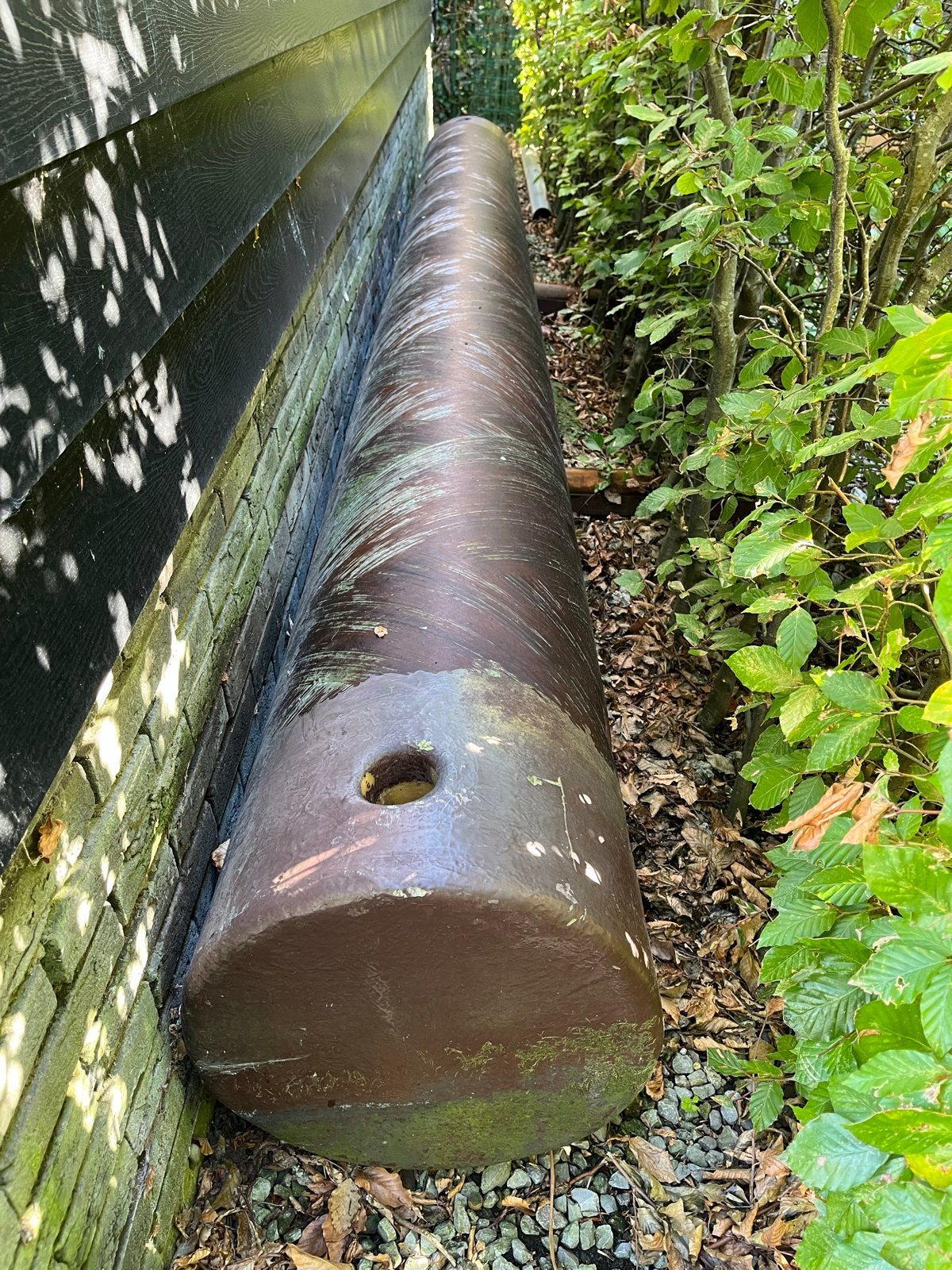 Grote polyester drijver van 4,5 meter, Ophalen, Gebruikt