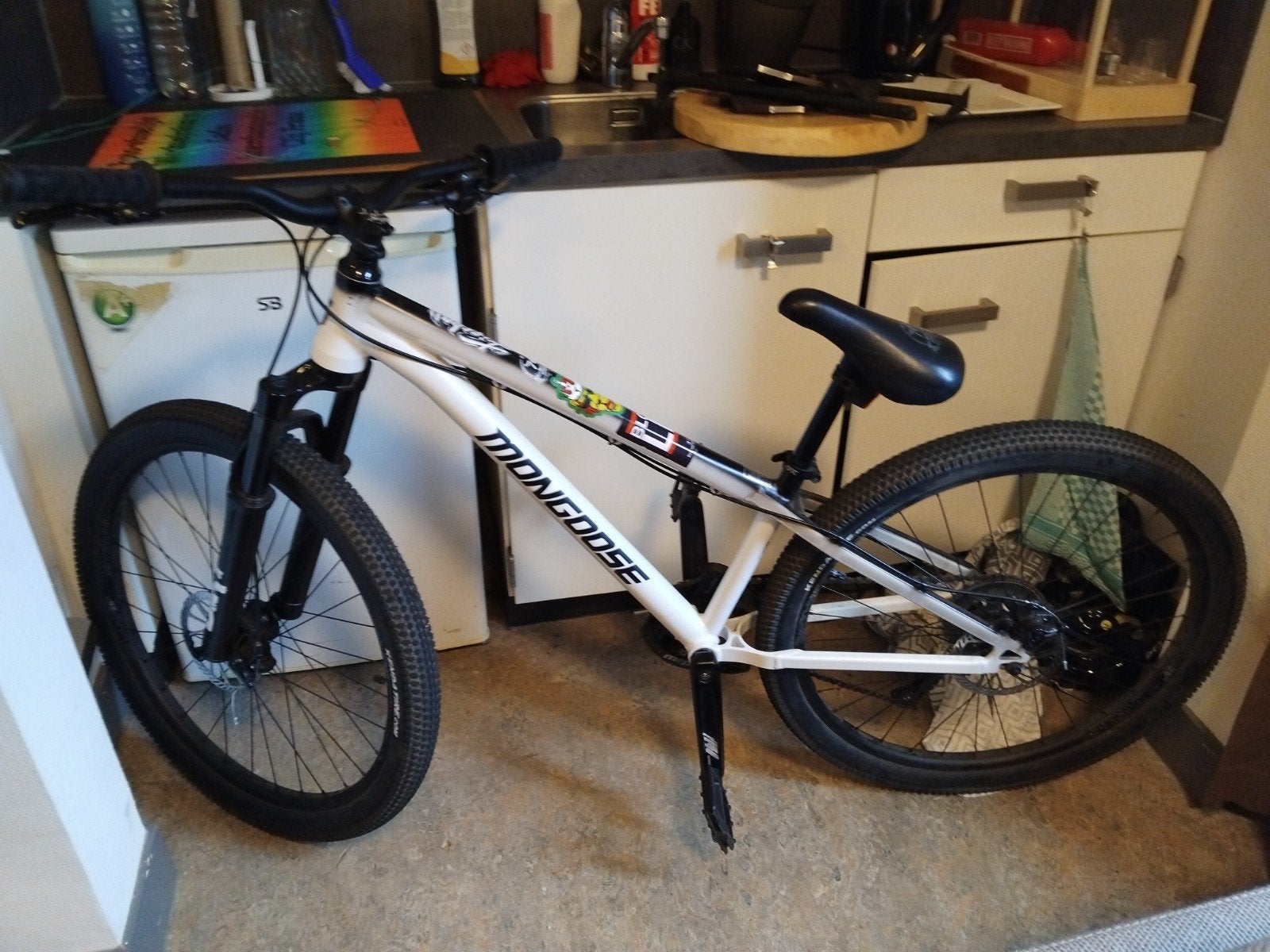 dirt jumper, Fietsen en Brommers, Ophalen, Gebruikt, Staal, 24 inch of meer
