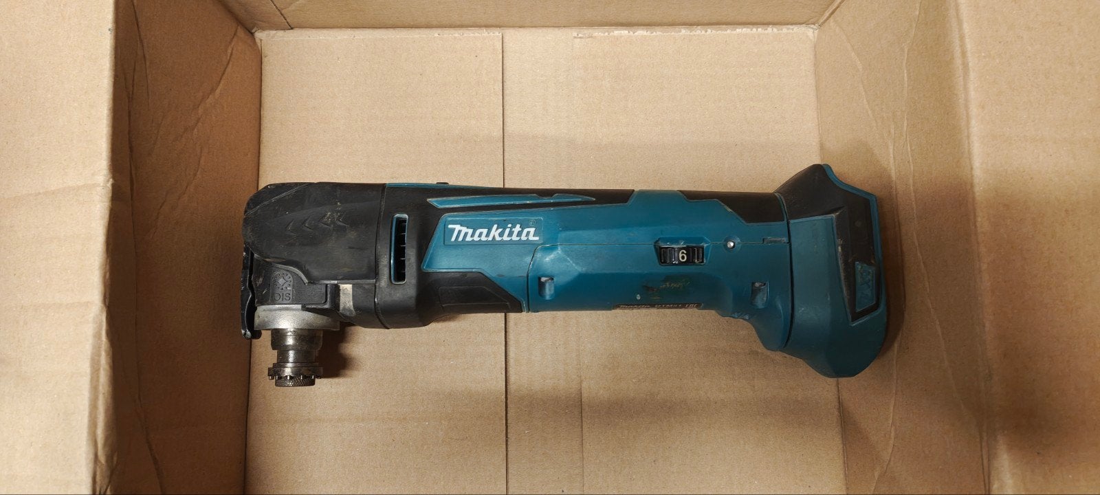 Makita dtm51 multitool, Ophalen of Verzenden, Gebruikt, Overige typen, 30 tot 70 mm