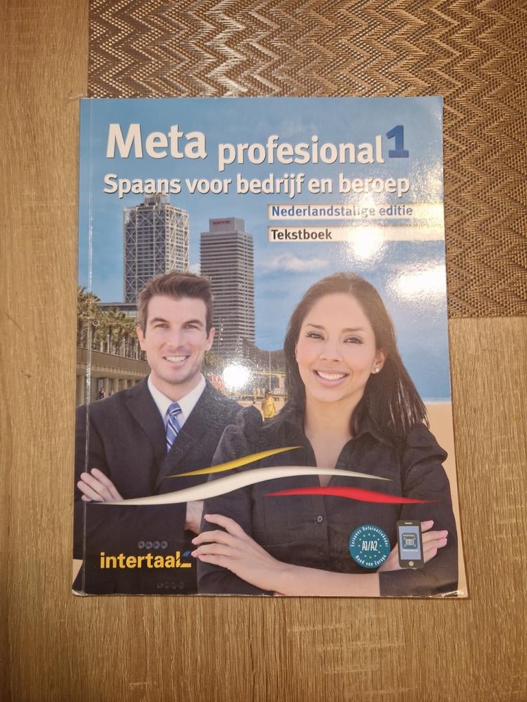 Meta profesional 1 Spaans voor bedrijf en beroep, Boeken, Ophalen of Verzenden