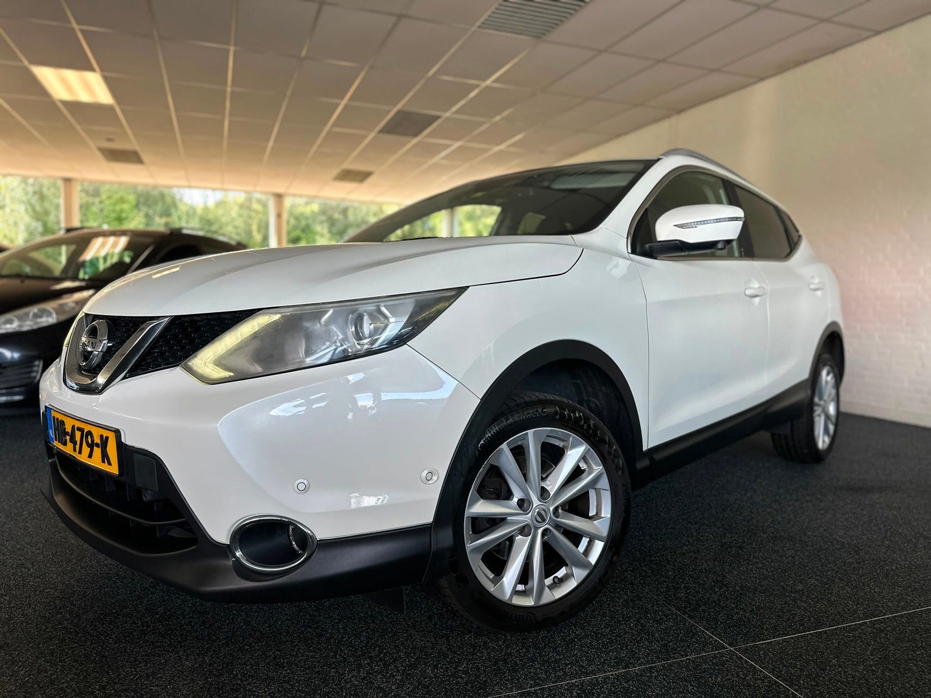 Nissan Qashqai 1.5 dCi Tekna 17"| Leder| Navi|NAP| Keyless|, Auto's, Voorwielaandrijving, 1350 kg, Gebruikt, 4 cilinders