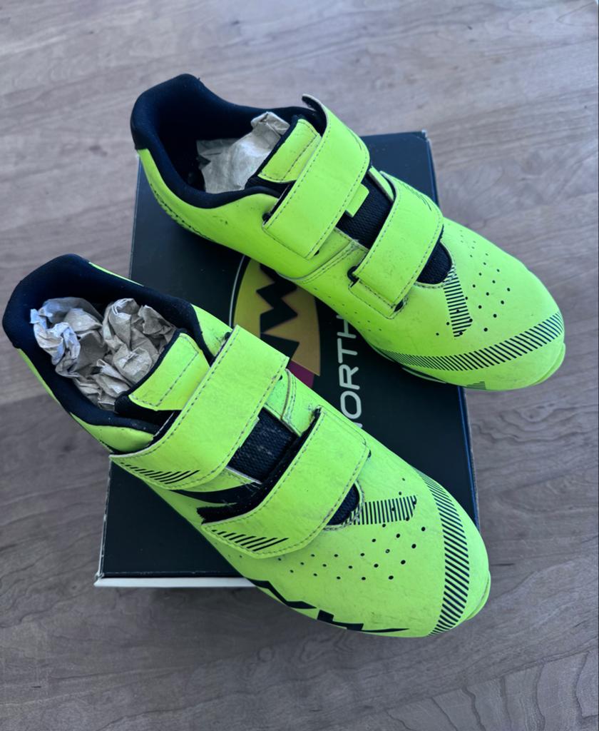 Northwave Spike 2 MTB schoenen Maat 44 Geel/Zwart, Gebruikt, Heren, Schoenen, Overige maten