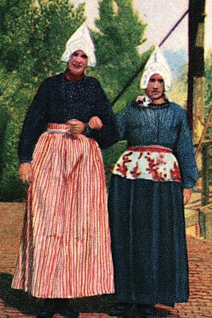 936220 Volendam Klederdracht Nette oude kaart Onbeschreven, Ophalen of Verzenden, 1940 tot 1960, Ongelopen, Noord-Holland