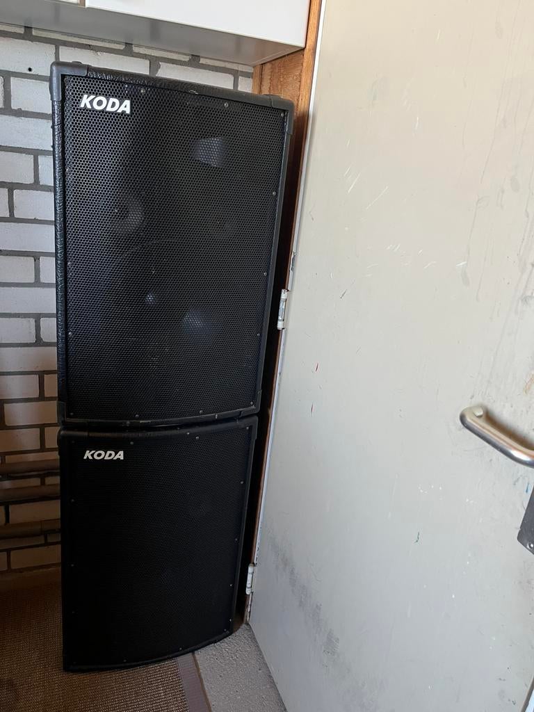 Koda speakers, Audio, Tv en Foto, Luidsprekers, Ophalen, Gebruikt