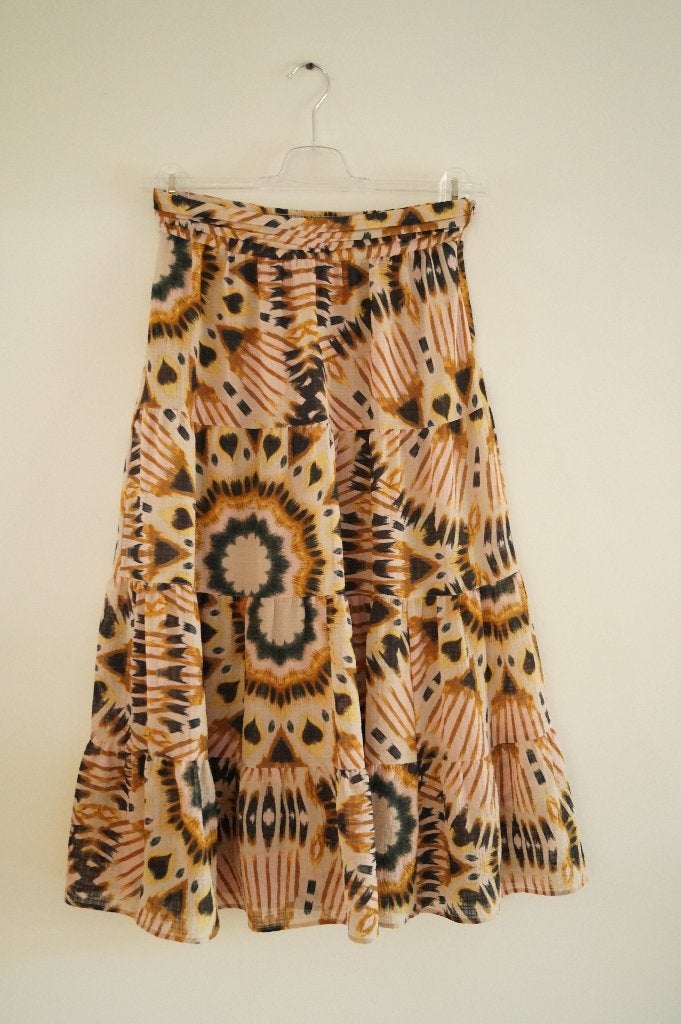 BA&SH Rok Maat 38, Kleding | Dames, Rokken, Zo goed als nieuw, Maat 38/40 (M), Onder de knie, Verzenden