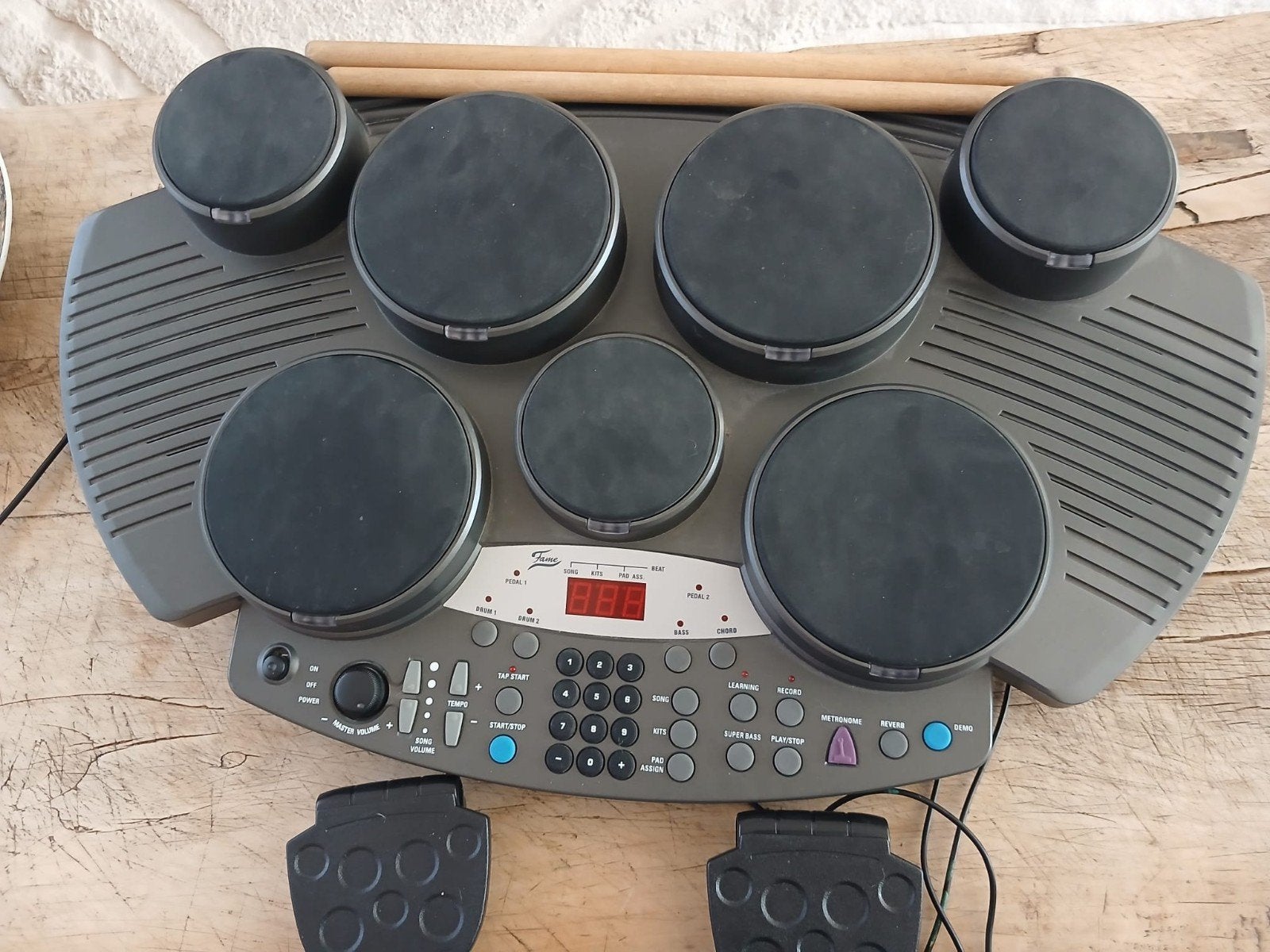 Elektrische drumstel - Digitaal drummen voor beginners, Muziek en Instrumenten, Ophalen, Zo goed als nieuw, Overige merken