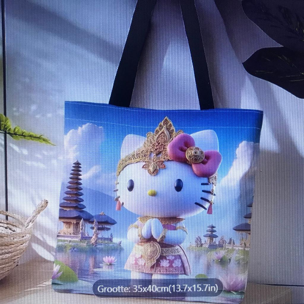 Leuke (Schouder/Hand) Tas HELLO KITTY op BALI - INDONESIA, Verzenden, Nieuw, Overige kleuren