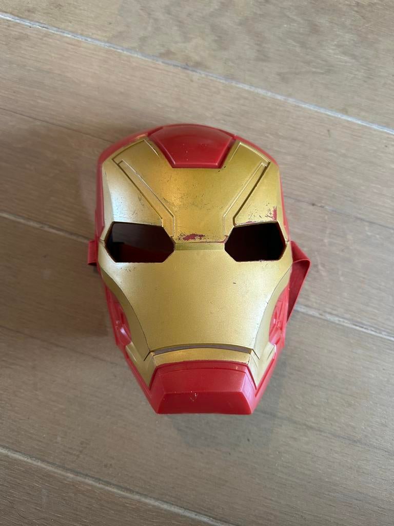 Iron man masker, Kinderen en Baby's, Carnavalskleding en Verkleedspullen, Ophalen of Verzenden, Gebruikt, Jongen of Meisje