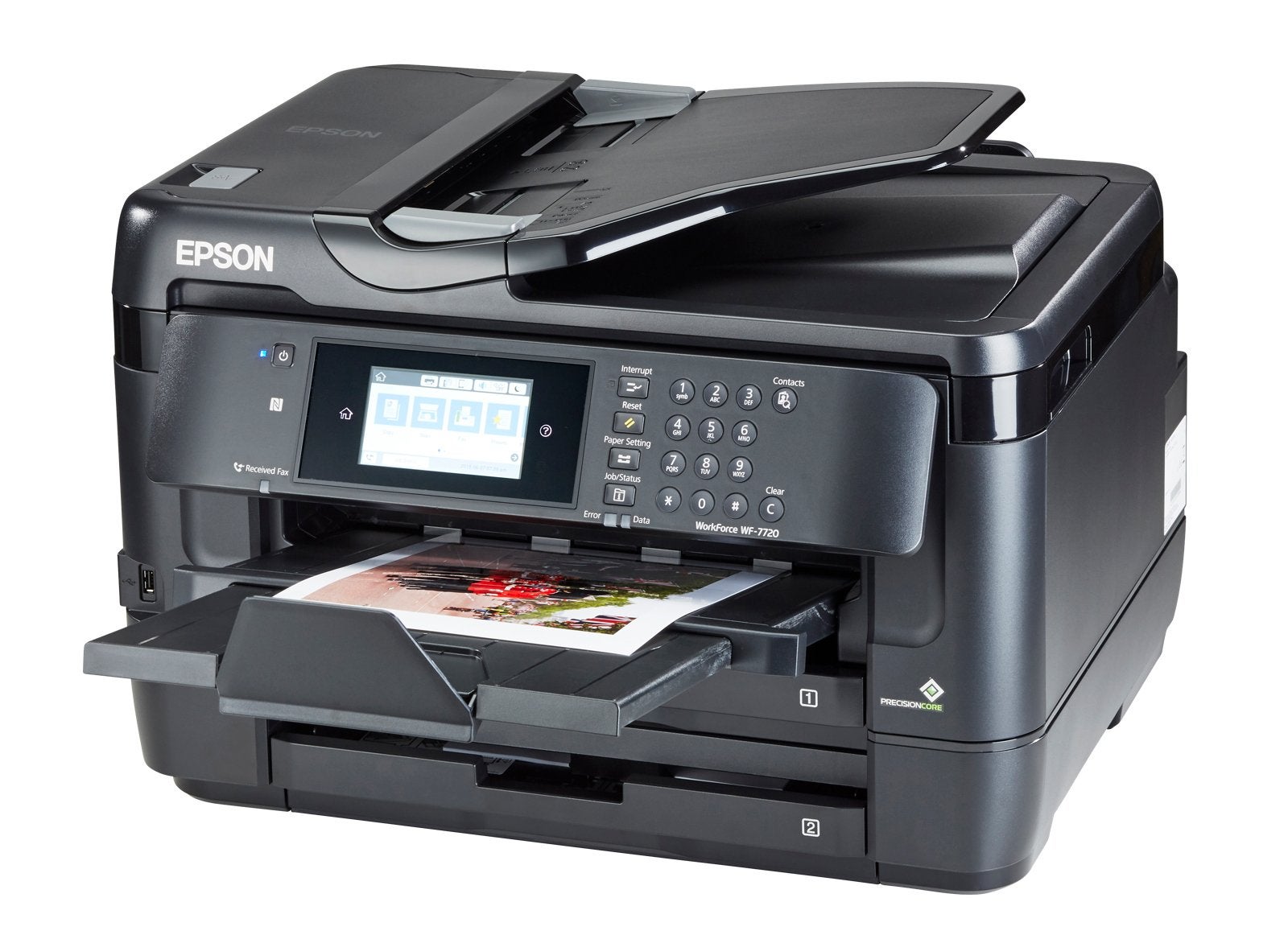 Epson WorkForce WF-7720 All-in-One Printer, Computers en Software, Ophalen, Gebruikt, Faxen, Inkjetprinter