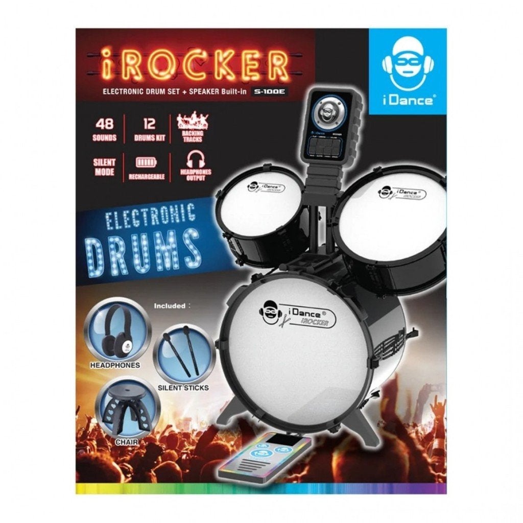 iDance iRocker Electronic Drum Set, Ophalen of Verzenden, Gebruikt, Elektronica, Met geluid