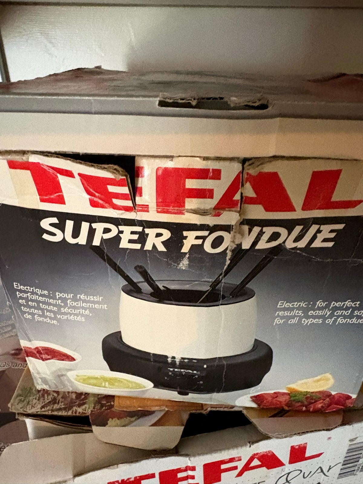 Tefal Super Fondue - Elektrische Fondueset, Ophalen, Gebruikt, Elektrisch, Fondueset