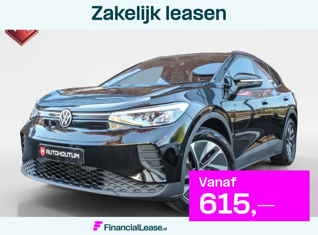 Volkswagen ID.4 Pro 210 kW Goal | Trekhaak | 360 Camera | El, 0 cilinders, Gebruikt, Zwart, 82 kWh