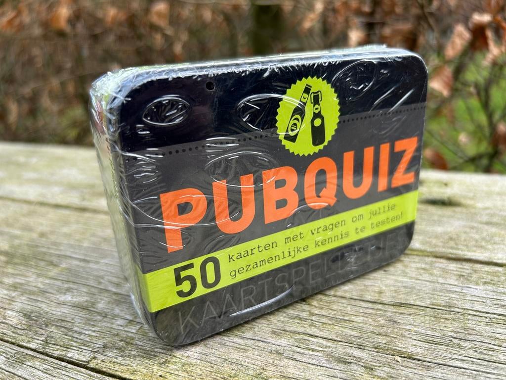 Pubquiz kaartspel (nieuw in seal!), Ophalen of Verzenden, Nieuw