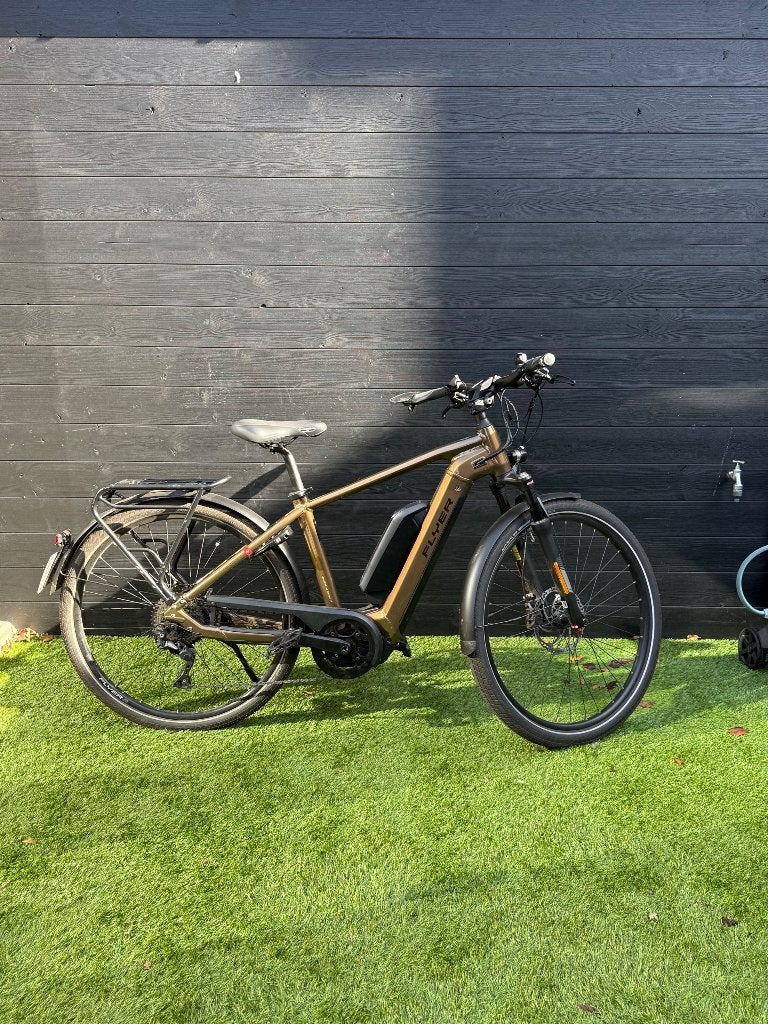 Flyer Upstreet 4 (2019) met nieuwe motor en dubbele accu, Gebruikt, 47 tot 51 cm, 50 km per accu of meer, Ophalen