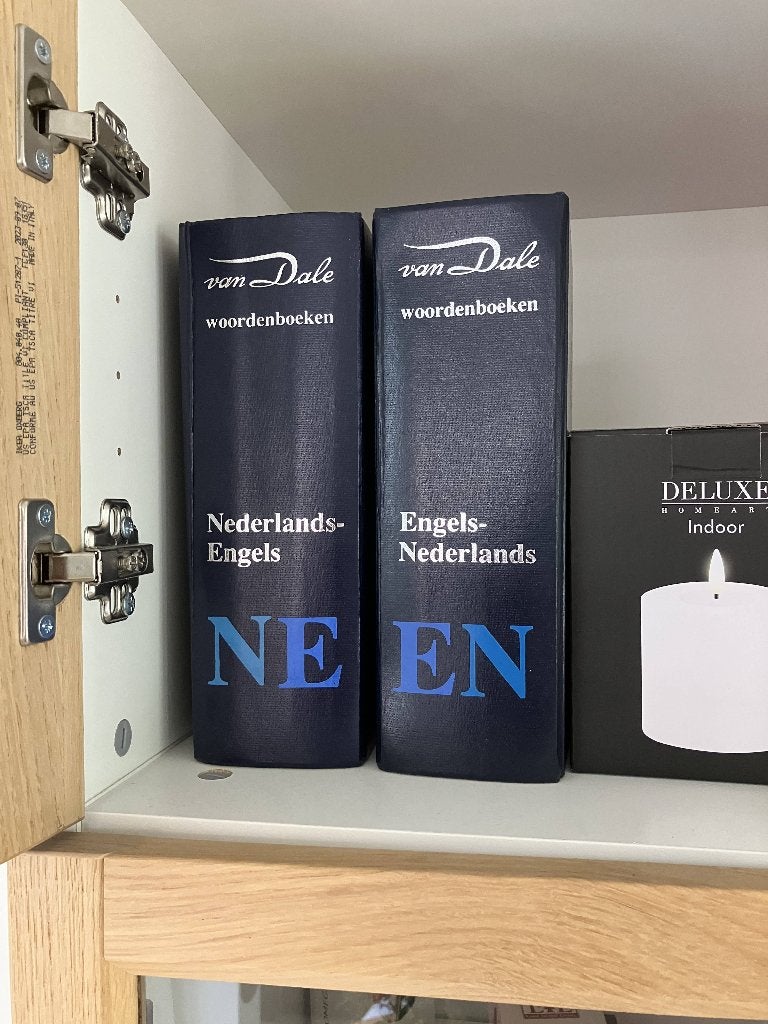 Woordenboek: Van Dale Grootwoordenboek Eng-Ned/Fra-Ned, Ophalen, Van Dale, Nederlands, Zo goed als nieuw