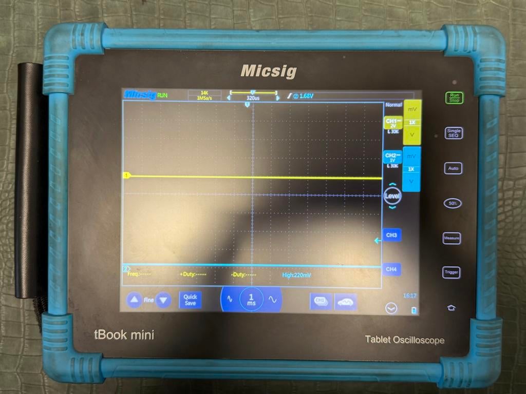 Micsig tBook mini Tablet Oscilloscoop - Draagbaar en Krachti, Ophalen, Gebruikt, Elektriciteit